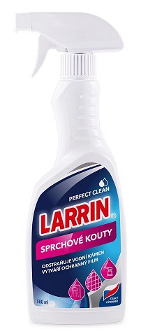 Larrin čistič sprchových koutů rozpr.500 | Čistící a mycí prostředky - Speciální čističe - Koupelny Larrin čistič sprchových koutů rozpr.500 | Čistící a mycí prostředky - Speciální čističe - Koupelny